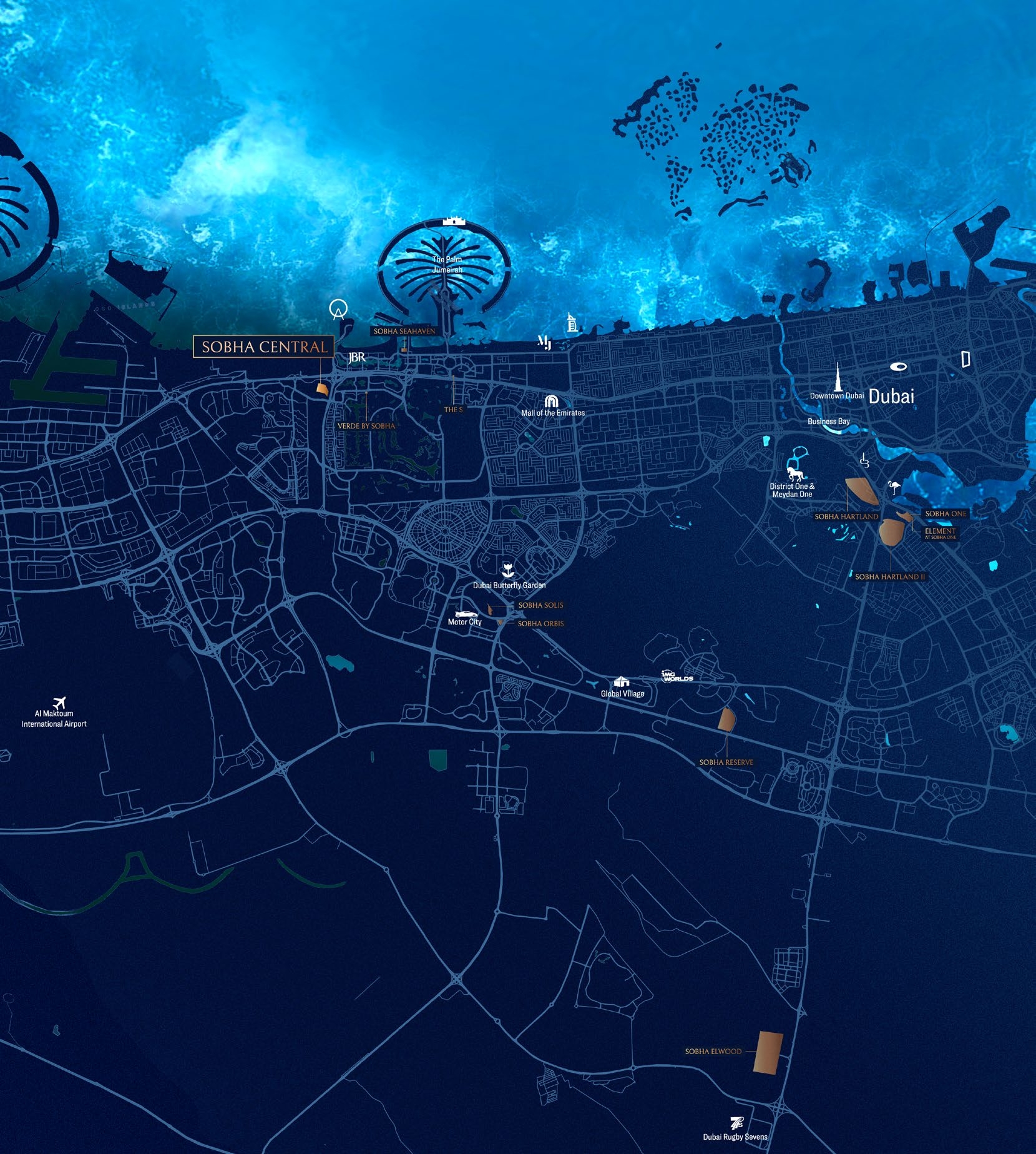 Sobha Central Master Plan